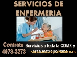 Enfermeras y cuidadores a domicilio y en hospitales