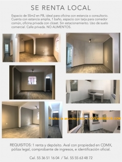 Rento local excelente ubicacion