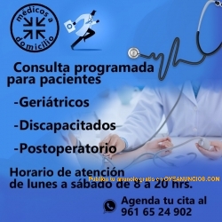Médicos a domicilio