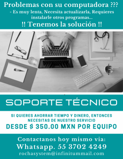 SOPORTE TÉCNICO