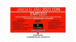 PROMOTOR PARA VENTAS 