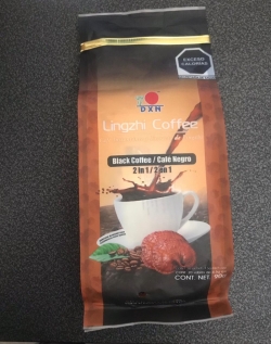 Café Negro Orgánico 2 En 1 Con Ganoderma Dxn Café Lingzhi