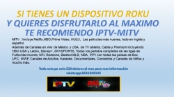 TENEMOS LA MEJOR PROGRAMACION PARA TU ROKU
