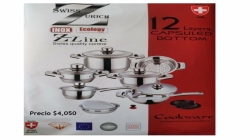 Venta de baterias de cocina importadas de Suiza 