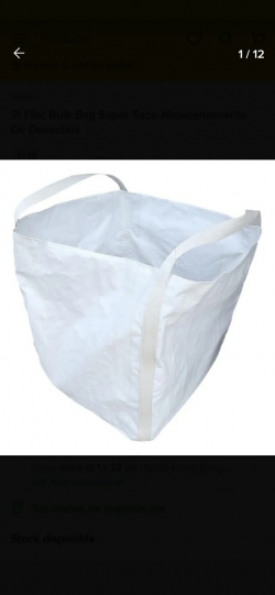 Venta de bolsas Big Bang usadas 