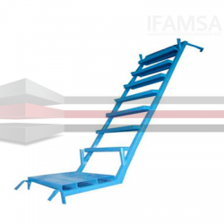 Escalera de gran firmeza para andamio 
