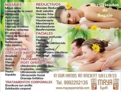MASAJES RELAJANTES ,DESCONTRACTURANTES,MAYA SPA MERIDA