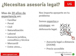 ¿Necesitas asesoría legal?