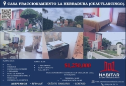 SE VENDE CASA EN FRACCIONAMIENTO PRIVADO