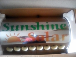 EXELENTE CALENTADOR SOLAR TOTALMENTE NUEVO