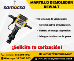 Martillo rompedor Dewalt