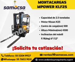 Montacargas Mpower KLF25