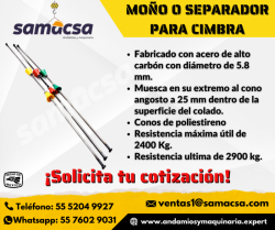 separadores de cimbra Samacsa 