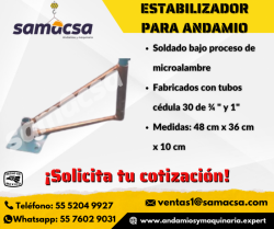 Estabilizador para andamio samacsa