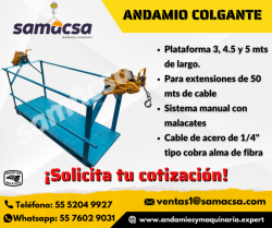 Hamaca de 5 metros de altura Samacsa