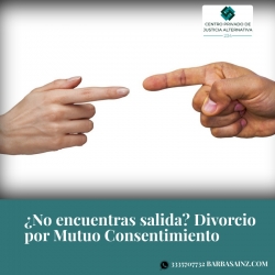 DIVORCIO CON JUSTICIA ALTERNATIVA