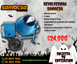 Revolvedora 1 Saco motor Shell