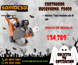 Cortadora de suelo Husqvarna FS 400 LV
