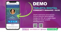 Diseño de tarjetas de presentación digitales en Quintana Roo, Ariapsa