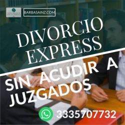 DIVORCIO EXPRESS SIN JUICIO