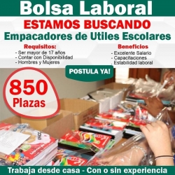 Empacadores mujeres y hombres 