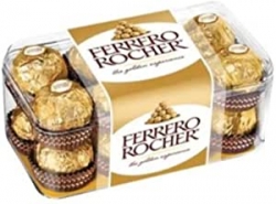 Empaque chocolates ferrero