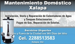 Reparación de calentadores en Xalapa. 