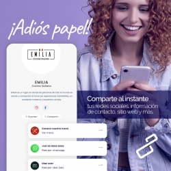 Tarjeta de presentación digital