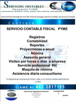 DESPACHO CONTABLE TODO REGIMEN FISCAL