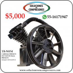 CABEZAL PARA COMPRESOR 5 H.P.