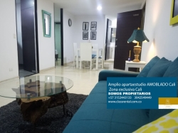 amplio apartaetudio zona residencial Norte cali