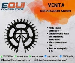 Venta de Separador MC120 EQUICONSTRUCTOR 