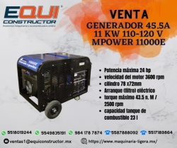 Venta de Generador MPower 11 KW